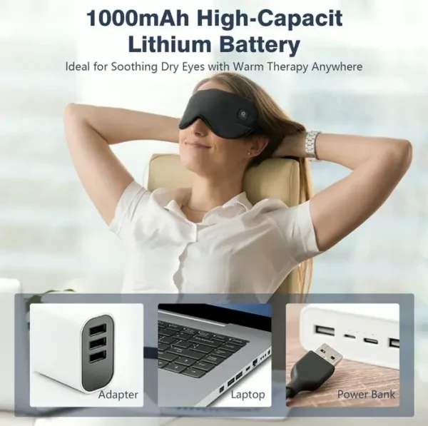 Cordless Warm Eye Mask for Dry Eyes