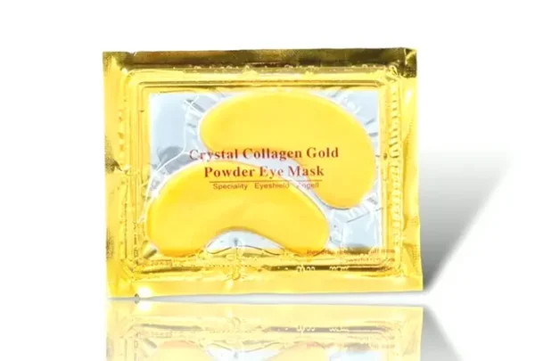 Premium 24-karat Gold Eye Patches with Aloe, 15 Pairs