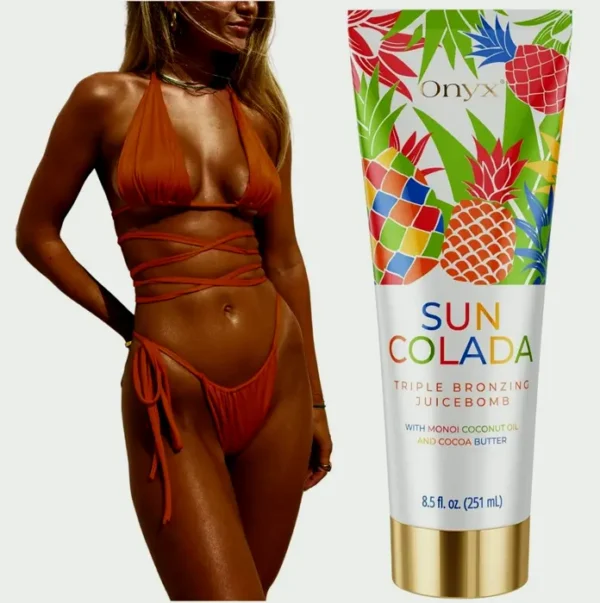 Obsidian Suncolada Triple Bronzing Pineapple Lotion - 8.5 fl oz