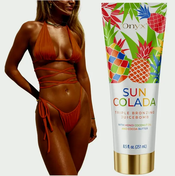 Obsidian Suncolada Triple Bronzing Pineapple Lotion - 8.5 fl oz