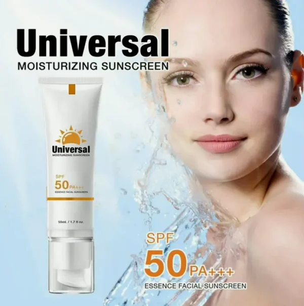 Set of 2 Colored Sunscreen SPF 50 for Face Shield SPF 50 PA+++, Non-Greasy