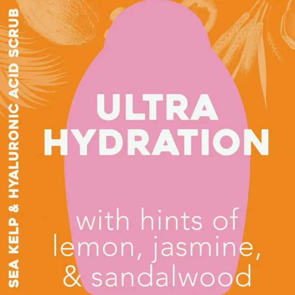 OGX Hydrating Body Scrub with Sea Kelp & Hyaluronic Acid