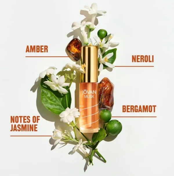 Jovan Musk Oil, Vegan Fragrance Women’s, 0.33oz