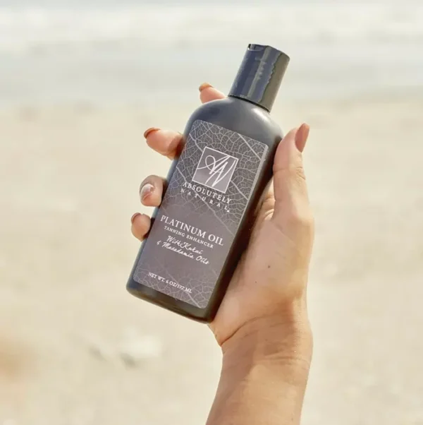 Elite Dark Bronzing Oil - Organic Suntan With Bronzer - 6 Oz