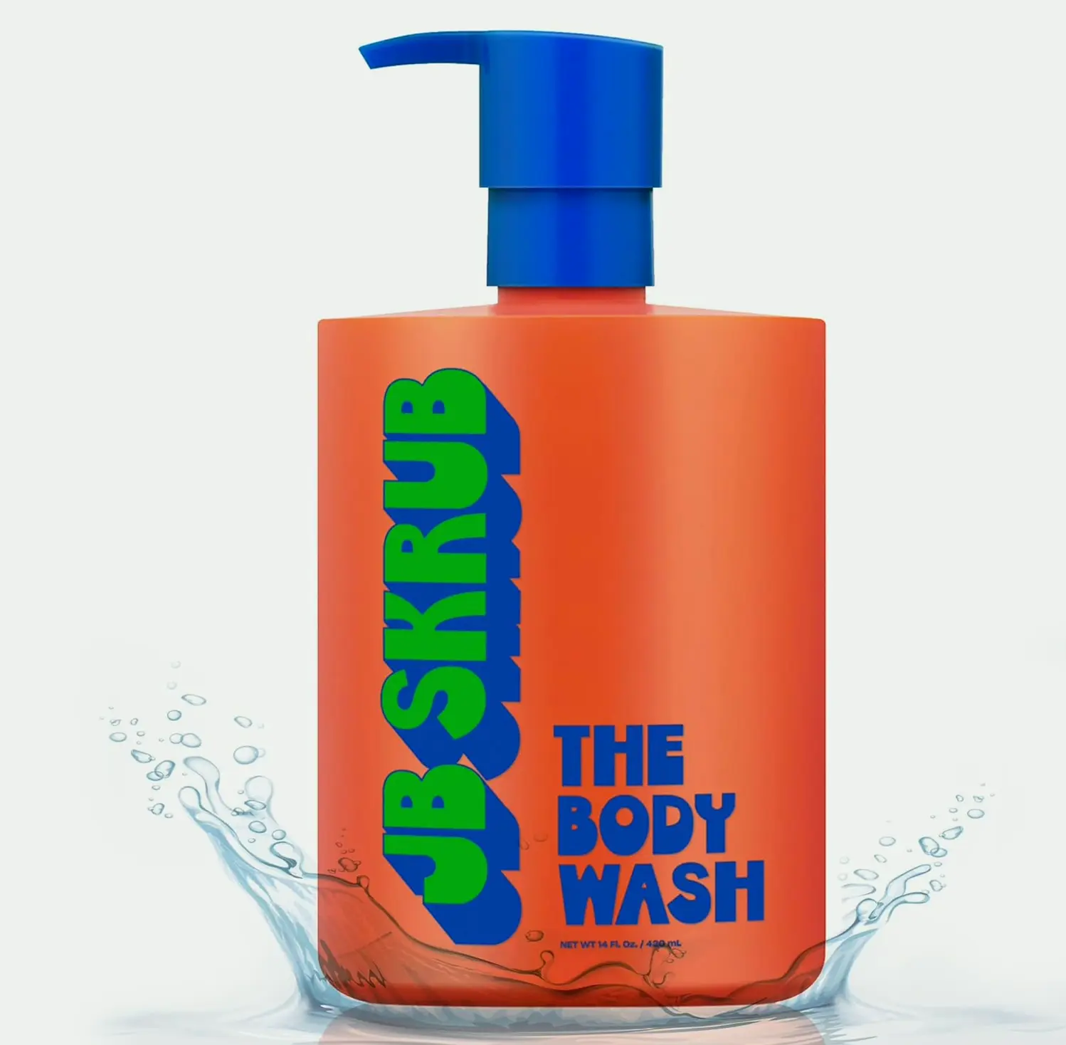 Kids Foaming Fruit-Scented Shower Wash for Boys - Gentle Formula - 14 Oz