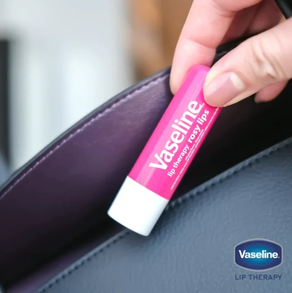 Vaseline Lip Therapy Set – Classic + Rosy Hydrating Balm, 0.16 Oz Each