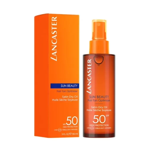 Lancaster Light Oil Quick Tan Optimizer SPF Fifty, Five Ounce