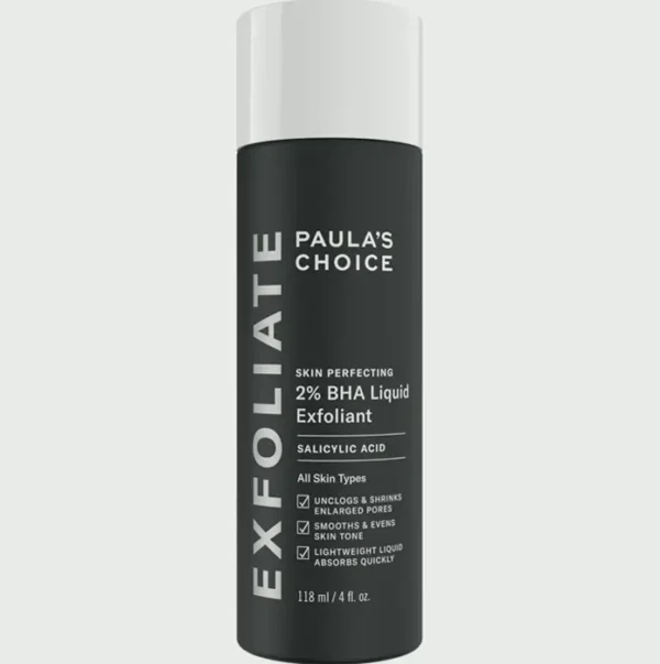 Paula's Choice 2% Beta Hydroxy Acid Skin Exfoliator for Wrinkles