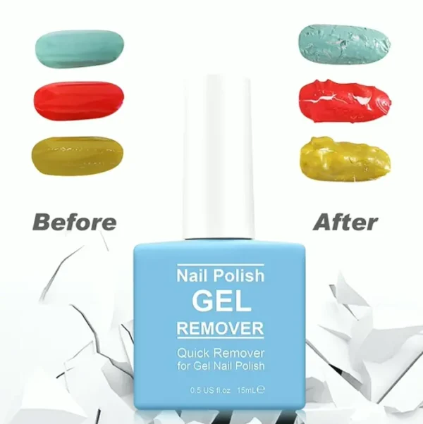 Twin-Pack Gel Nail Polish Remover, Quick Magic Gel Polish