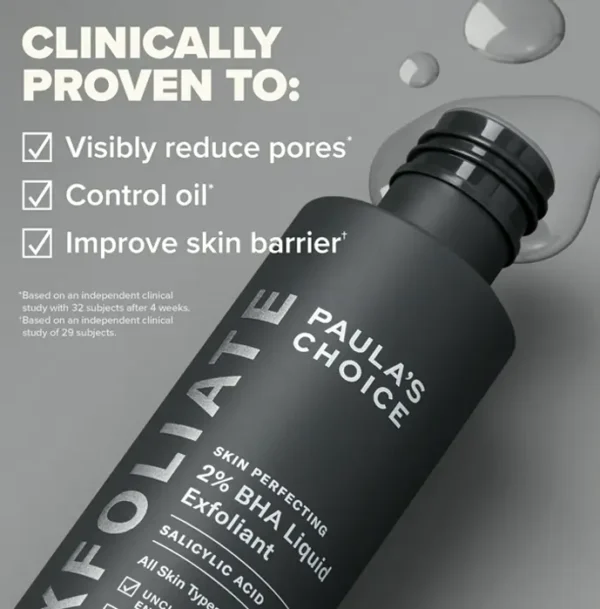 Paula's Choice 2% Beta Hydroxy Acid Skin Exfoliator for Wrinkles