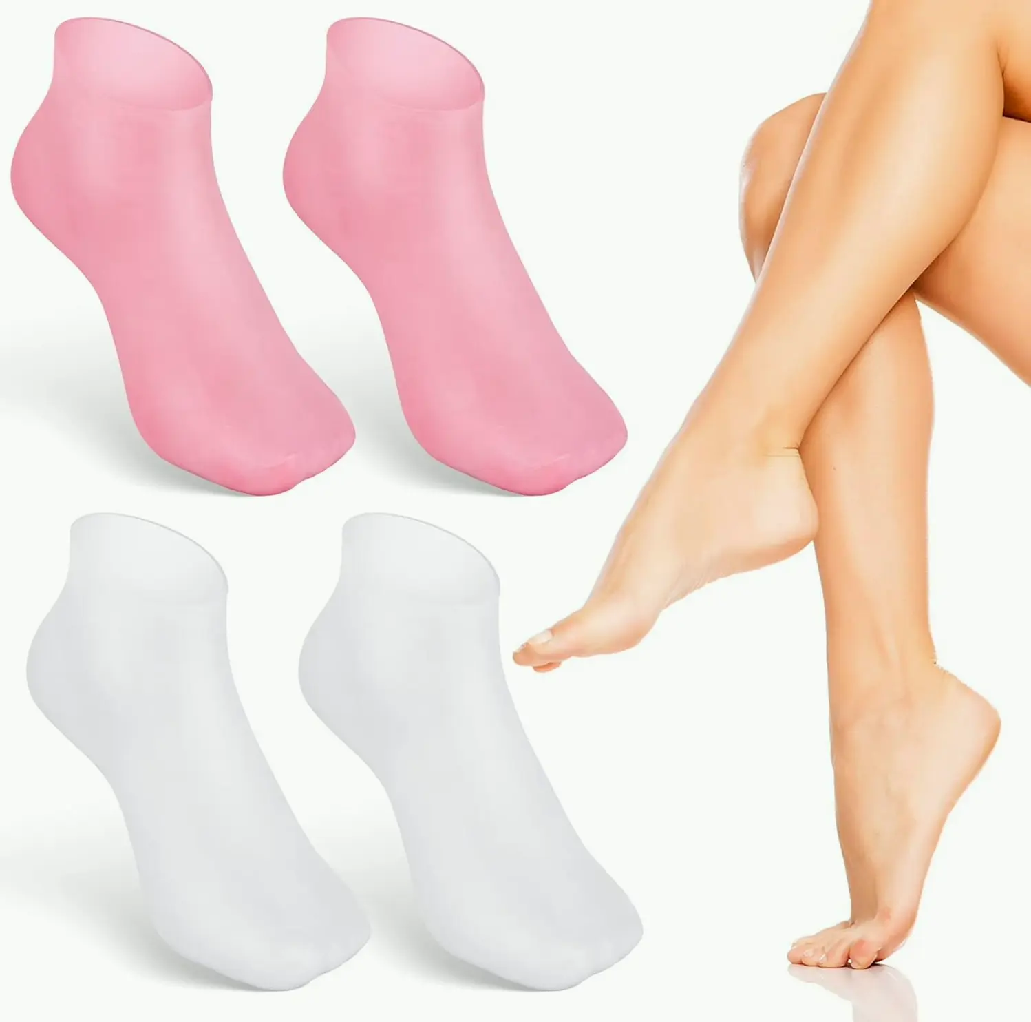 Silicone Hydrating Footwear for Cracked Feet - Noverlife