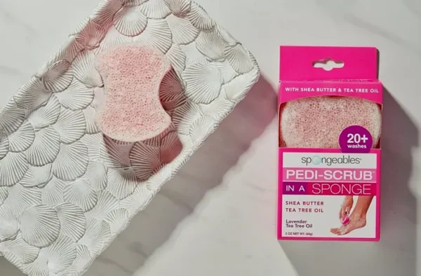 Pedi Scrub Lavender Sponge 1 Count