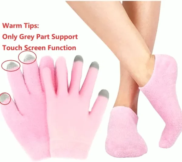 Co Dream Treatment Gloves and Sock Set Repair Eczema (Pink)