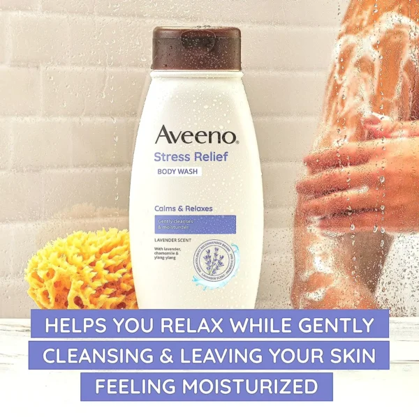 Aveeno Stress Relaxation Shower Wash, 18 fl. oz