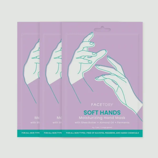 Revitalizing Hand Mask with Almond Oil - 3 Pairs