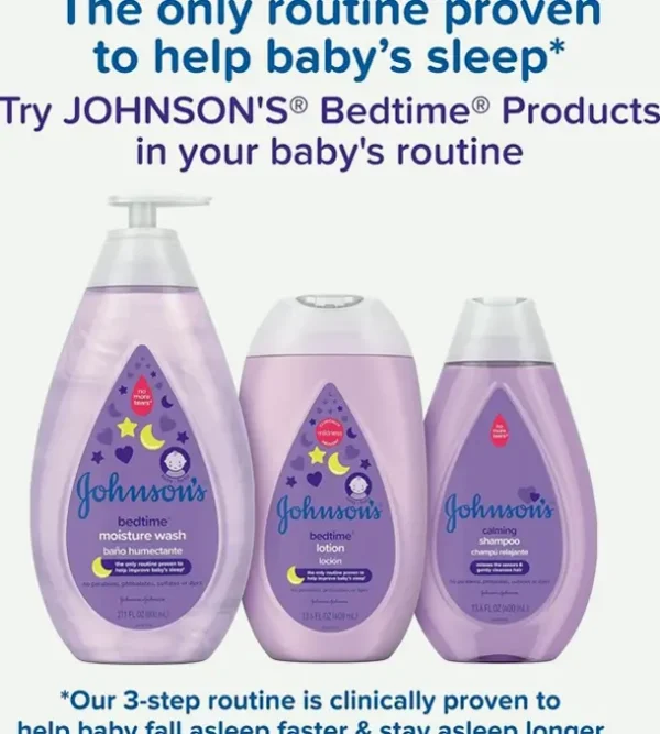Johnson & Johnson Soothing Baby Shampoo, Hypoallergenic, NaturalCalm Scent, 20.3 fl. oz