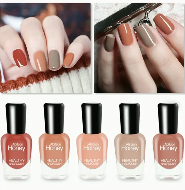 Latest Nail Polish Set (Ten Pieces) - Eco-Friendly, Fast Dry, Easy Peel