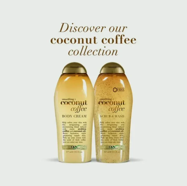 OGX's Smoothing Coconut Coffee Body Exfoliant, 19.5 Fl Oz