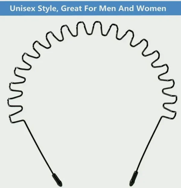 Metal Hair Accessory Unisex Dark Spring Hairband