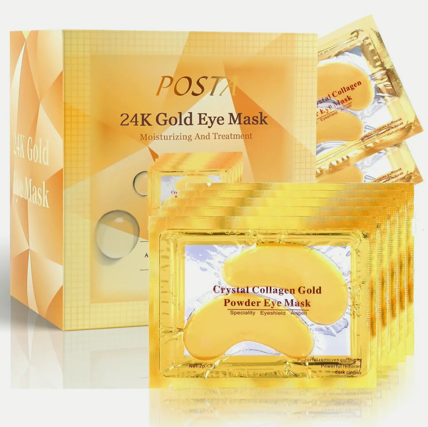 POSTA's 24-Karat Gold-infused Under-Eye Mask Treatment, 50 Pairs