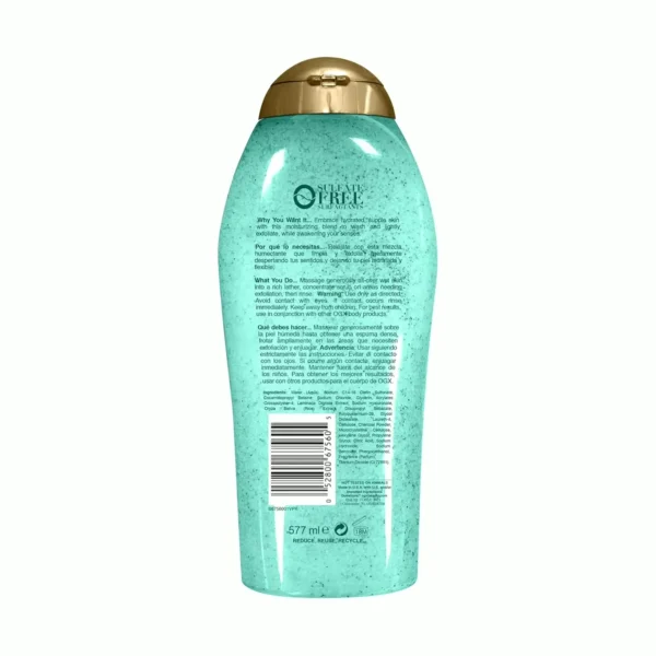 OGX Hydrating Body Scrub with Sea Kelp & Hyaluronic Acid