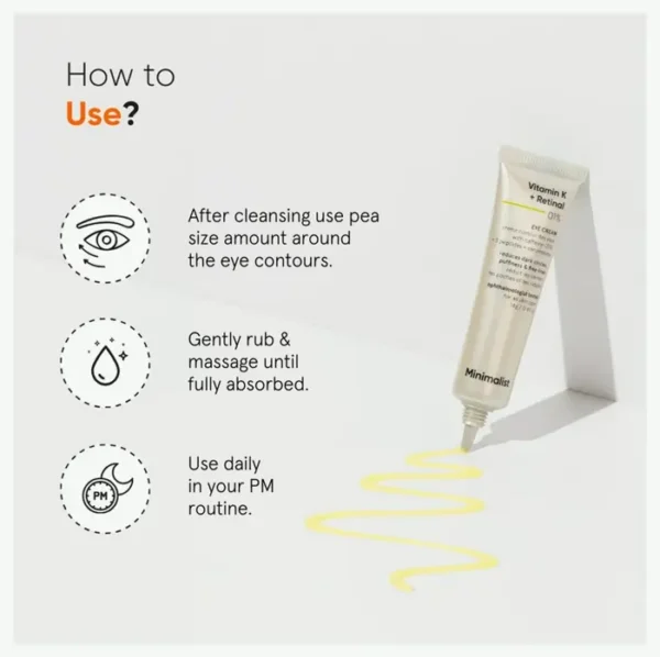 Eye Cream for Dark Circles, Bags & Fine Lines