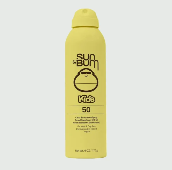 Kids SPF 50 Clear Sunscreen Spritz | Wet Use