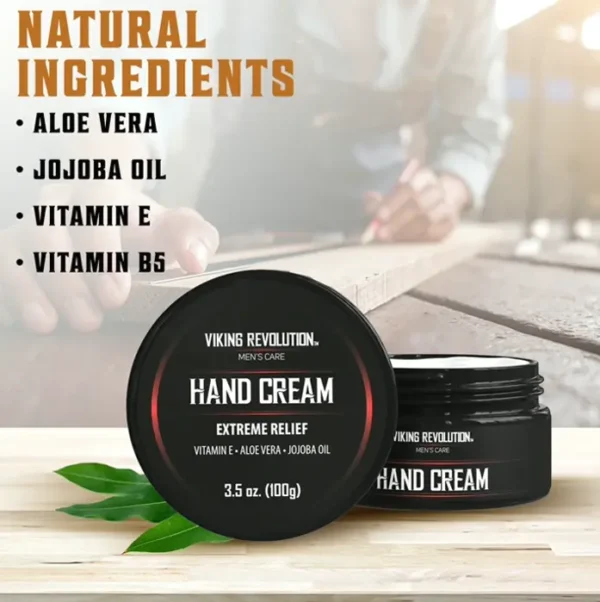 Viking Renaissance Gent's Aloe Vera Hand Treatment Cream (3.5oz)
