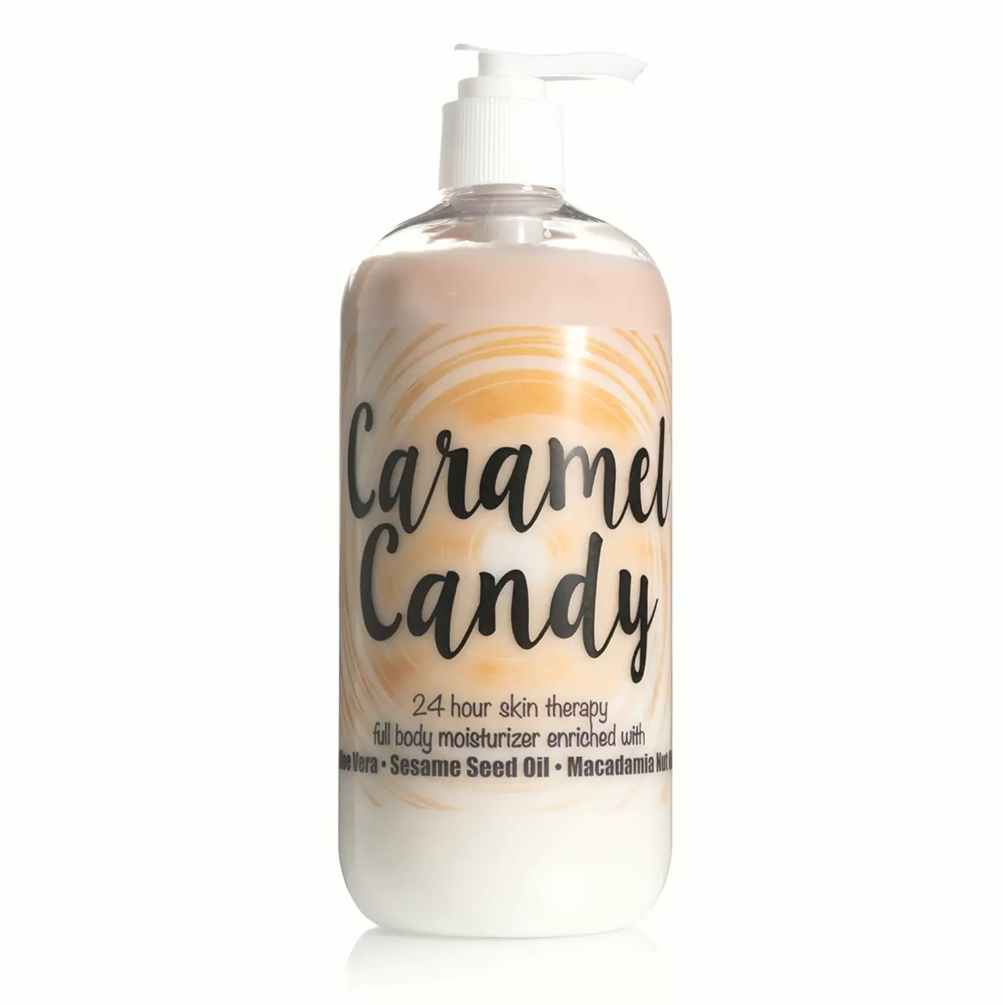 24-Hour Body Treatment Moisturizer - Caramel Fragrance, 16 Ounces, No Parabens, USA-Made
