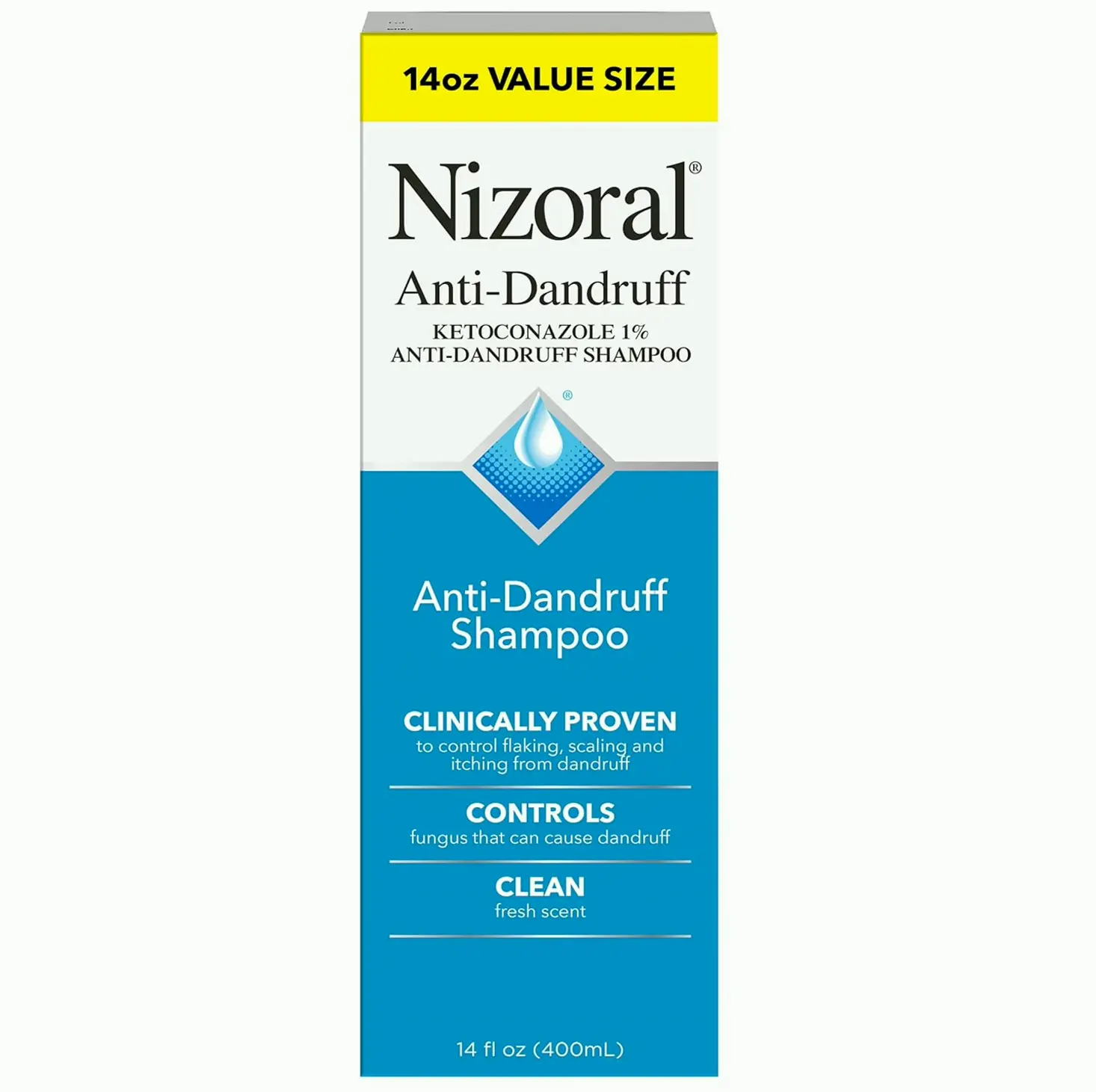Ketoconazole Dandruff Control Hair Cleanser, Fresh Scent, 14 Fl Oz
