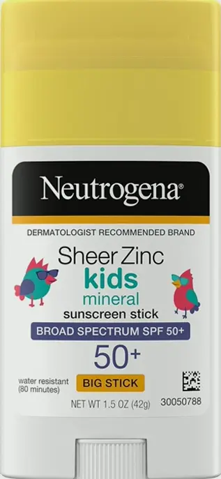 Neutrogena Children's Natural Sunscreen Stick Sun Protection Factor 50+