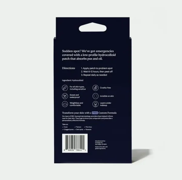 Emergency Pimple Patches for Skin, Forty Count