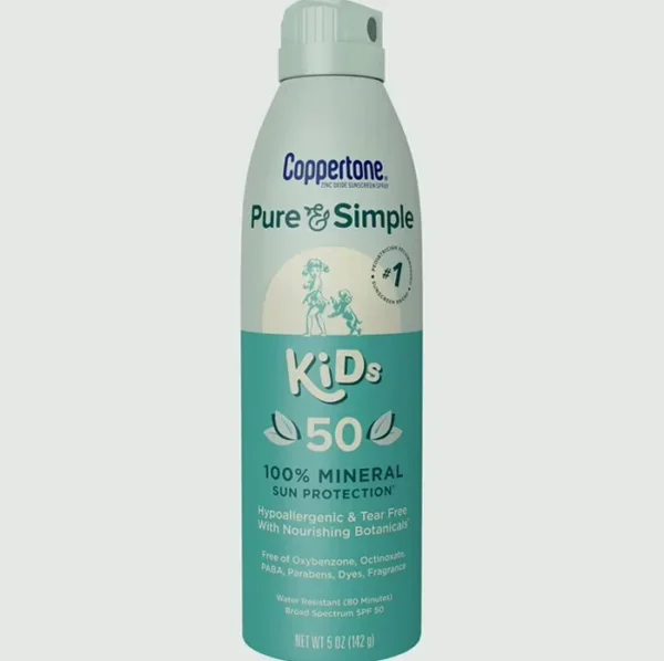 Coppertone Pure & Simple Kids SPF 50 Bundle