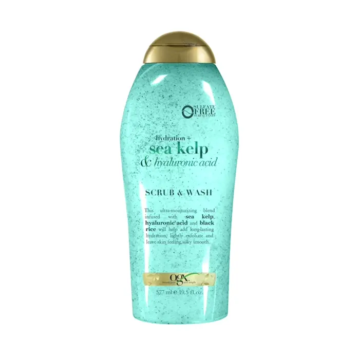OGX Hydrating Body Scrub with Sea Kelp & Hyaluronic Acid