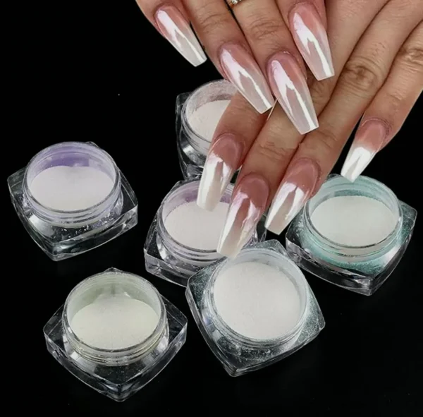Pearl Chrome Polish Powder Set