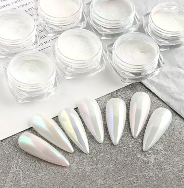Pearl Chrome Polish Powder Set