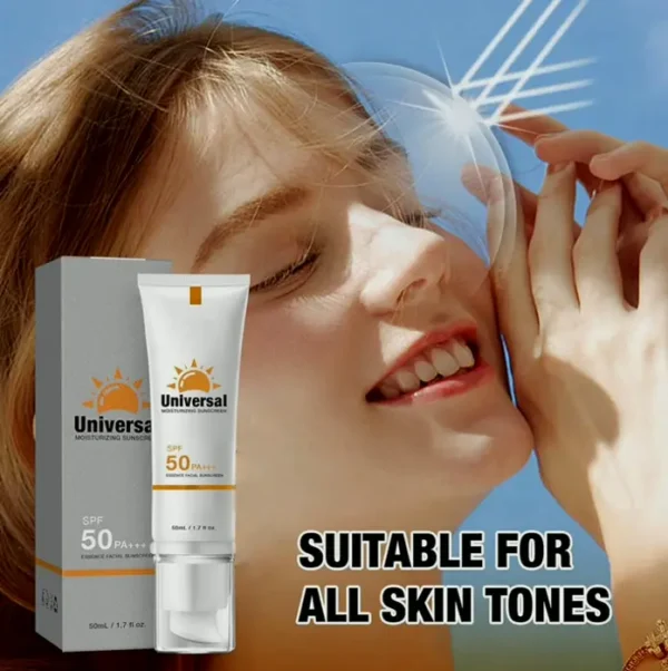 Set of 2 Colored Sunscreen SPF 50 for Face Shield SPF 50 PA+++, Non-Greasy