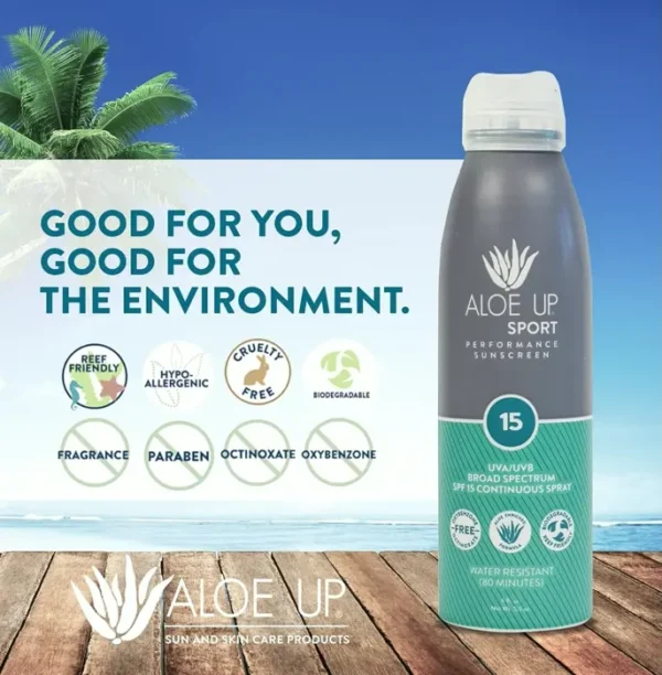 Continuous Aloe Spray SPF 15 - 6 Ounces