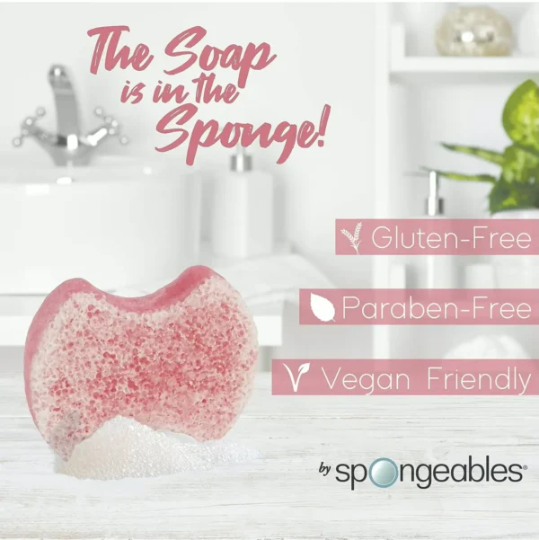 Pedi Scrub Lavender Sponge 1 Count