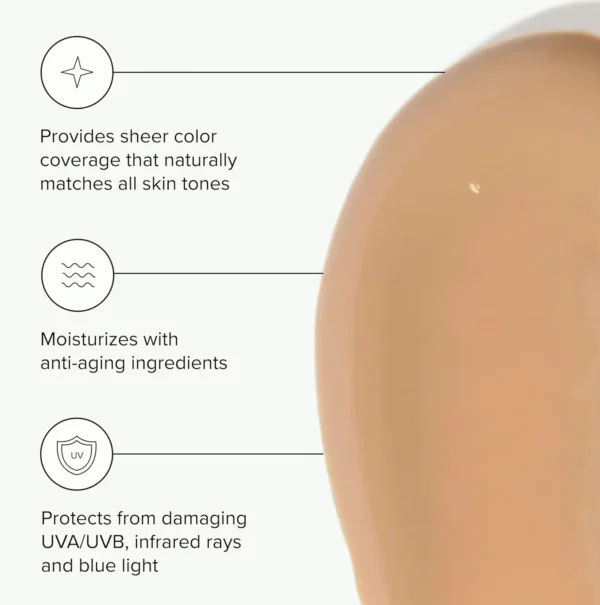 Age-Defying Colored Moisturizer with SPF 46 Shield
