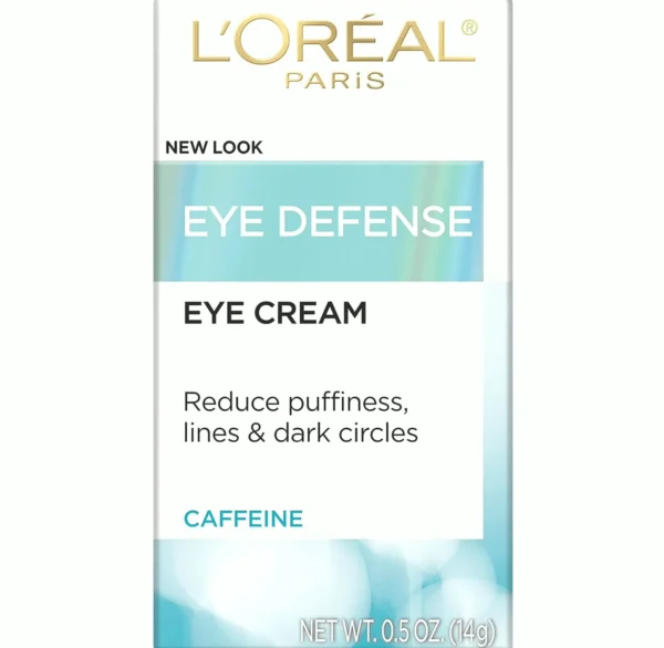 L'Oreal Paris Eye Protection Gel with Coffee Extract & Hyaluronic Acid 0.5 oz
