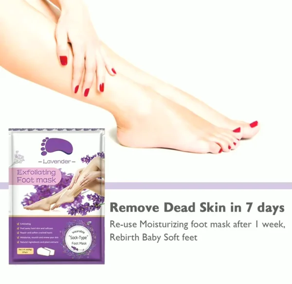 Feet Peel Wraps Pack - Softens Dry Skin