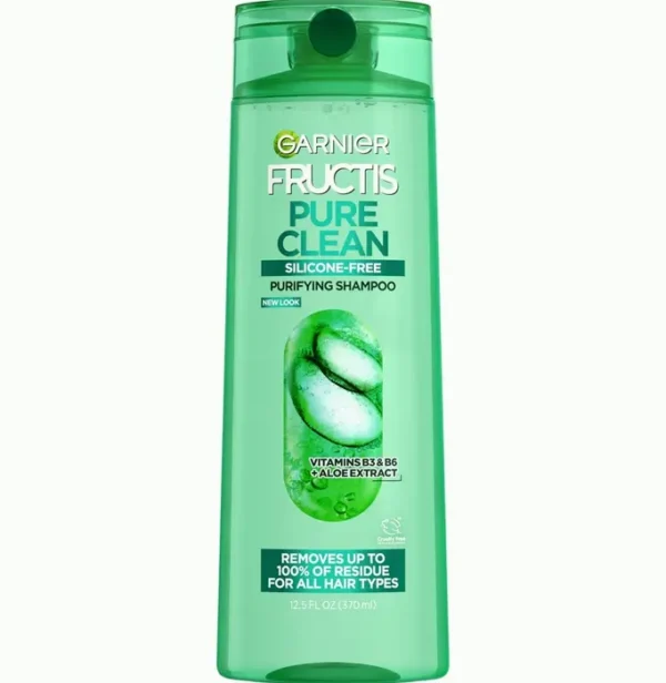 Garnier's Fructis Hair Cleanser, Silicone-Free, 12.5 Fl Oz