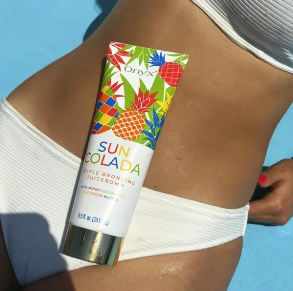 Obsidian Suncolada Triple Bronzing Pineapple Lotion - 8.5 fl oz