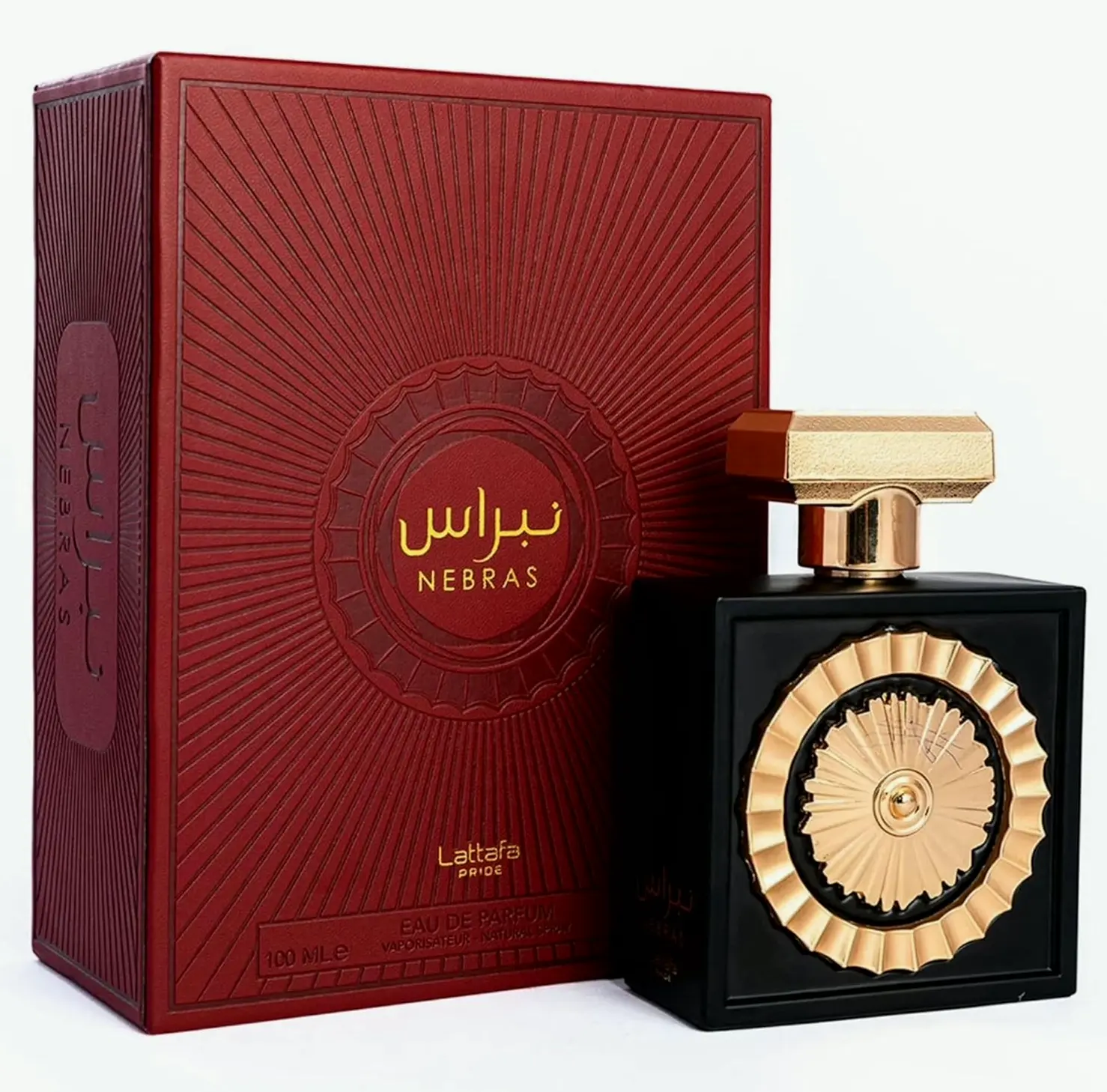 Lattafa's Nebras Perfume Eau de Parfum Spray for Unisex, 3.4 Oz