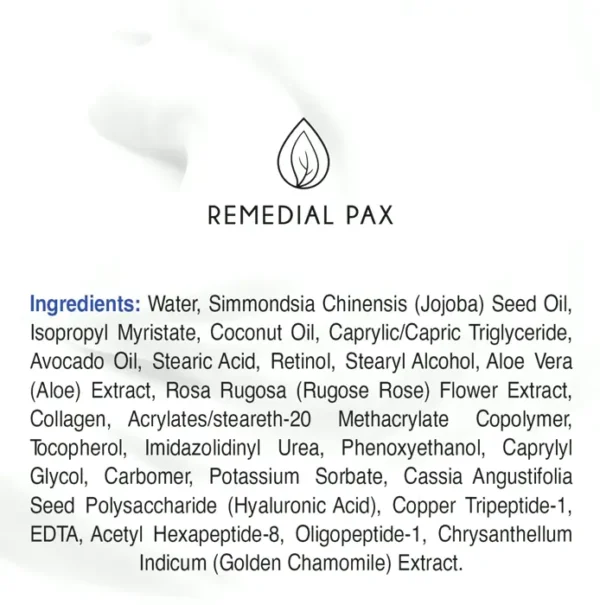 REMEDIAL PAX Protein Lotion with Retinol and Hyaluronic Acid