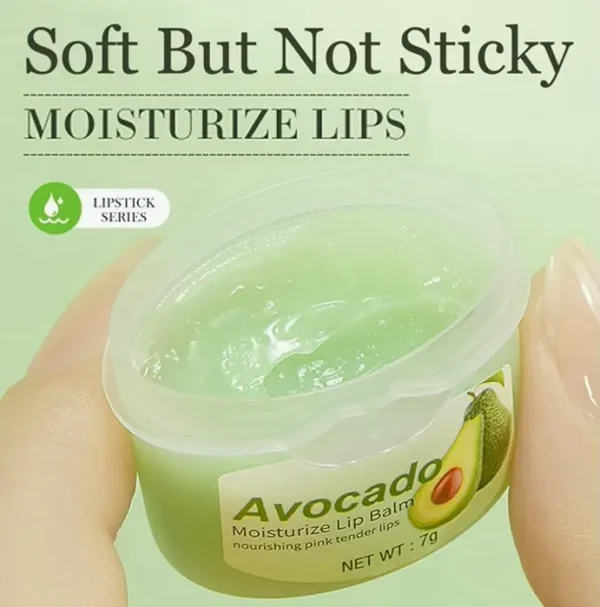 Avocado-based Lip Balm, Hydration for Dry Crack Lips