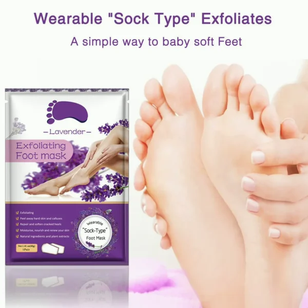 Feet Peel Wraps Pack - Softens Dry Skin