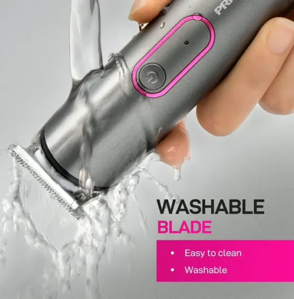 PRITECH Waterproof Women's Hair Trimmer