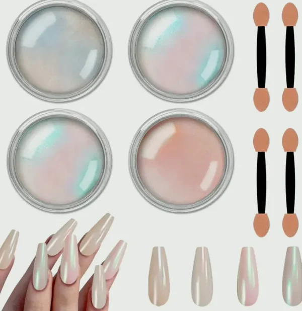 Allstarry Chrome Manicure Pigment Kit